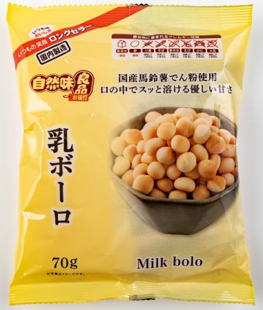 大阪前田7０ｇ自然味良品乳ボーロ