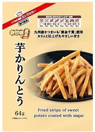 村田製菓６４ｇ自然味良品芋かりんとう