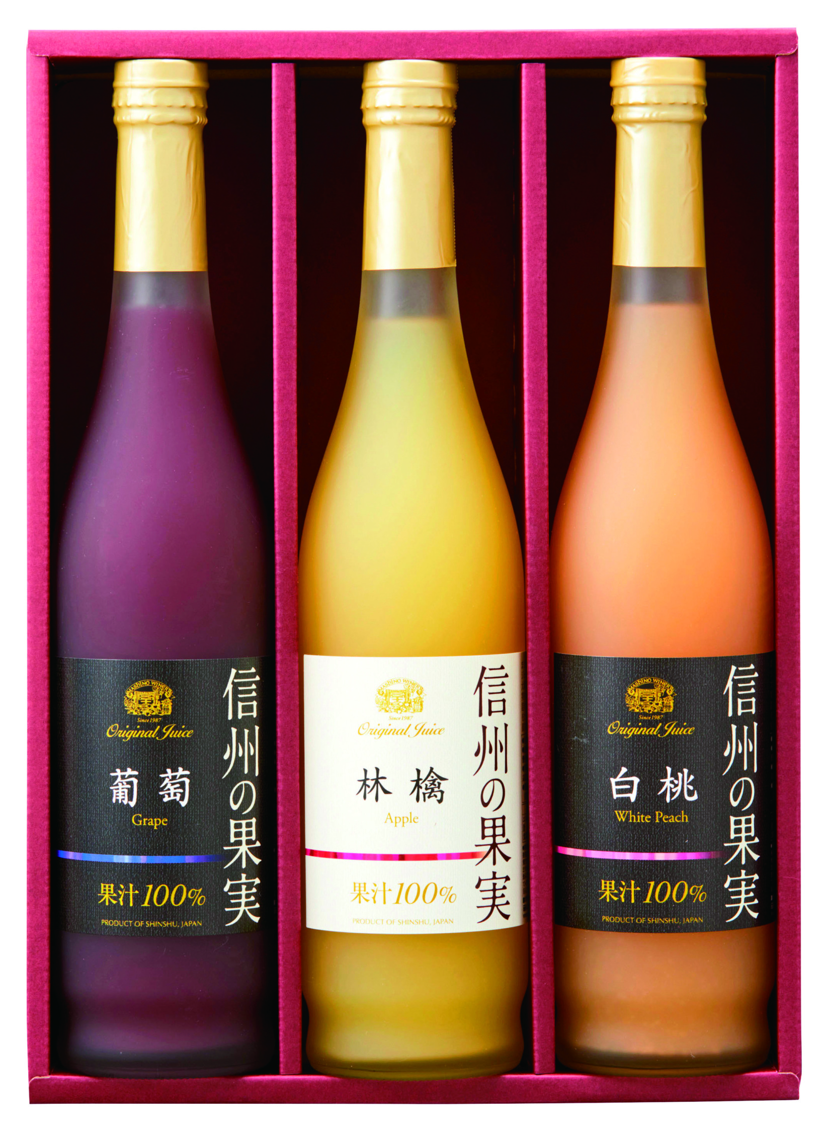 りんご村からのおくりもの 信州の果実 アソートジュースセットK8630-204