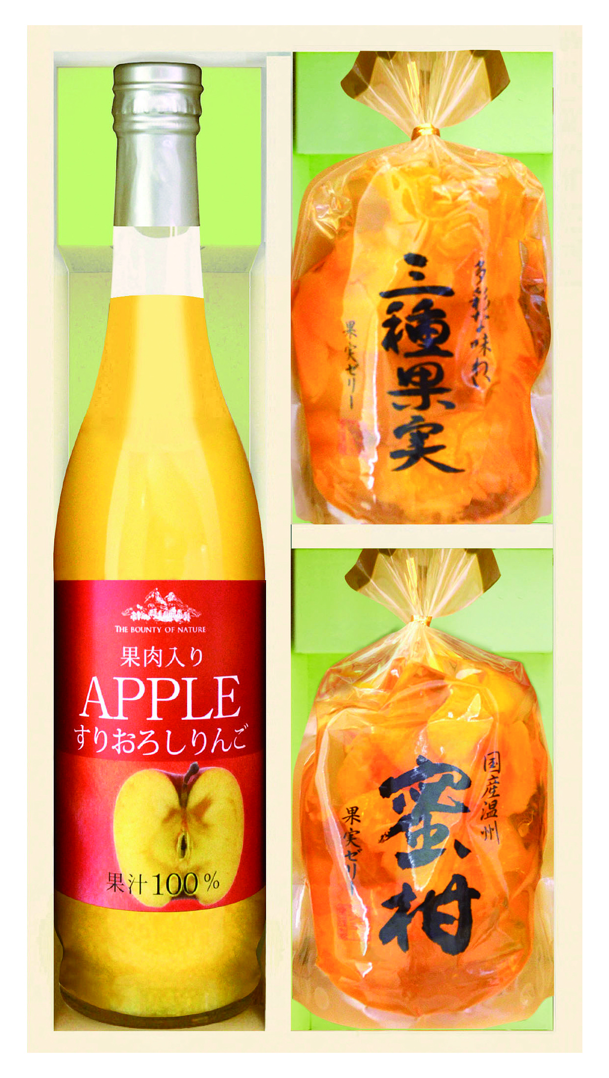 美食ファクトリー 果実のゼリー･フルーツ飲料セットK8632-804