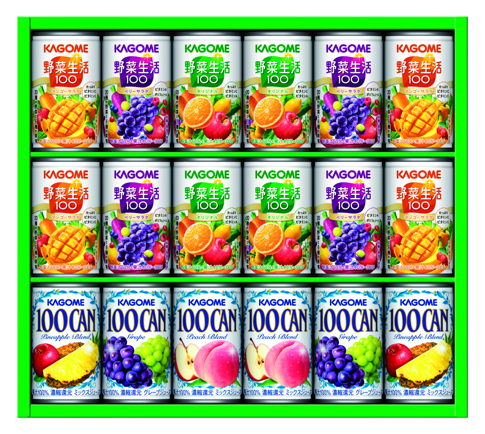 カゴメ すこやかファミリーギフトK8634-704