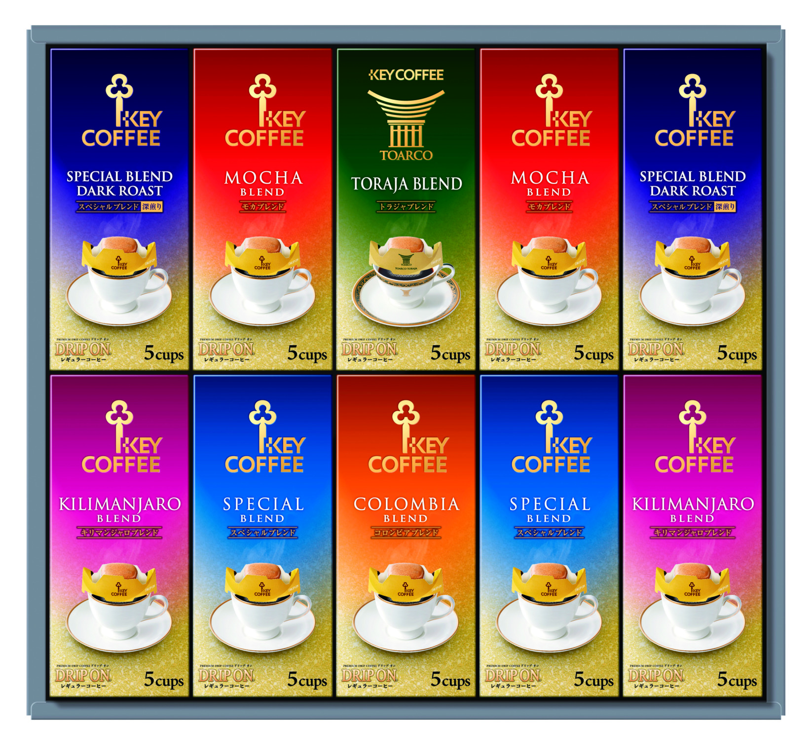 キーコーヒー ドリップオン･レギュラーコーヒーギフトK8638-906