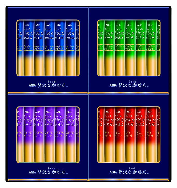 AGF ちょっと贅沢な珈琲店スティック ブラックギフトK8639-203