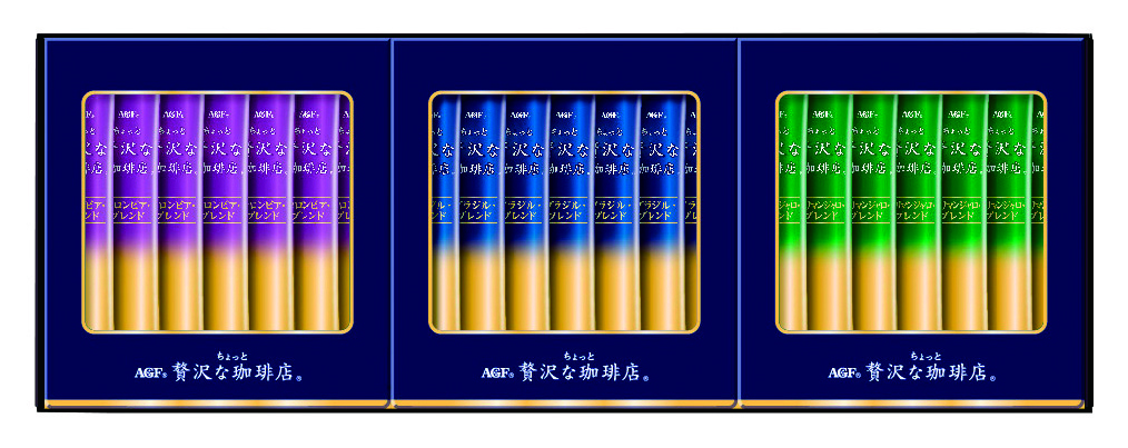 AGF ちょっと贅沢な珈琲店スティック ブラックギフトK8639-302