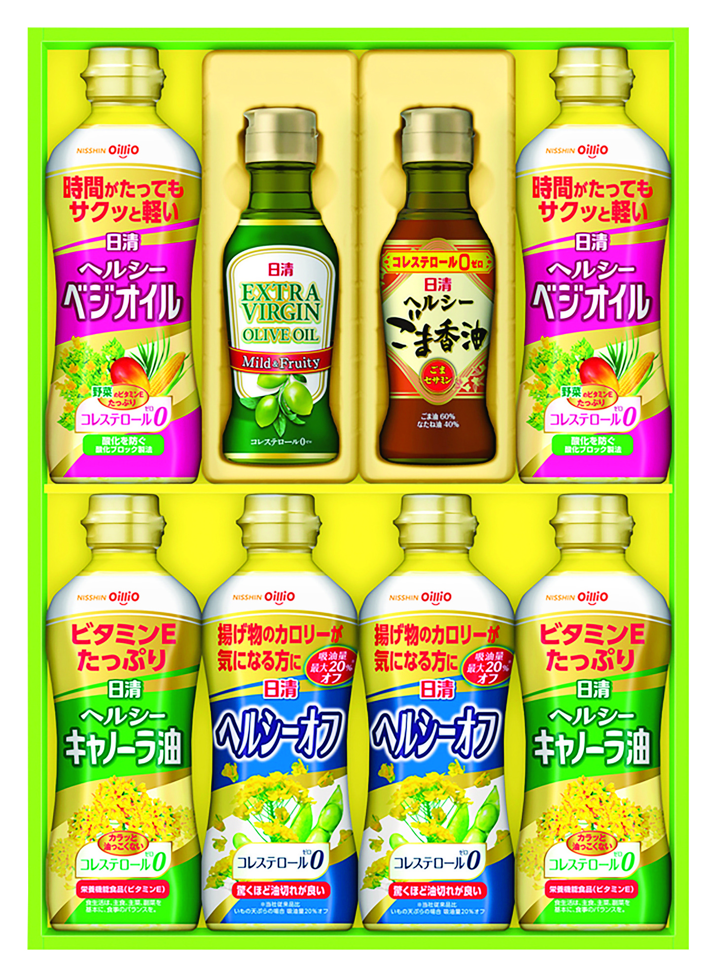 日清オイリオ バラエティオイルギフトセットK8648-408