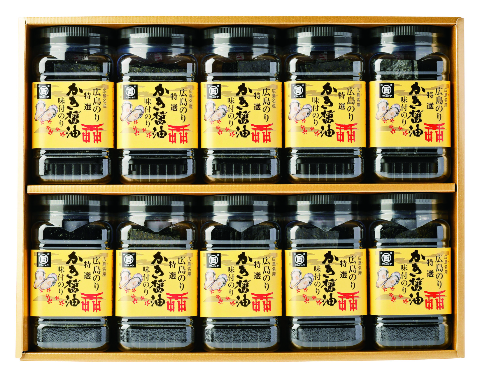 特選かき醤油味付のり10本入K8652-107