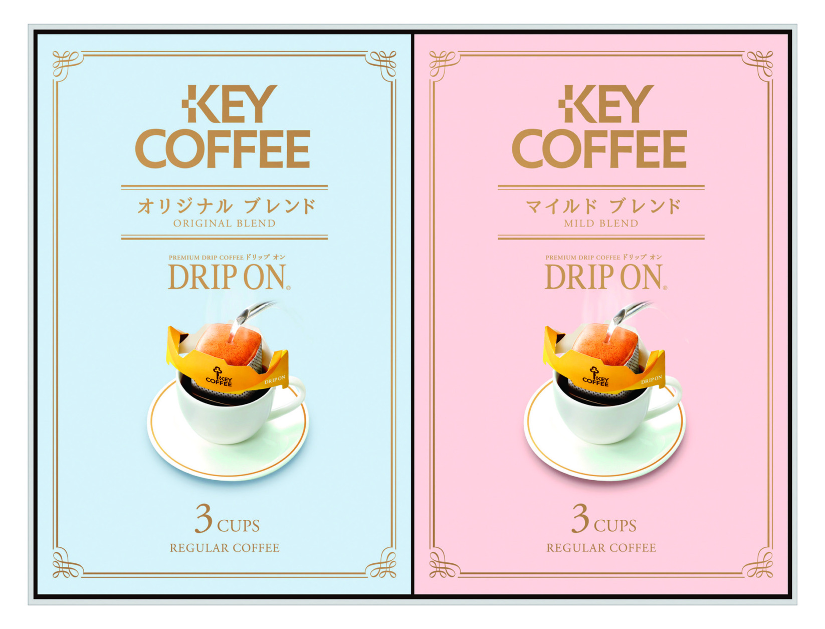 キーコーヒー ドリップオン･レギュラーコーヒーギフトK8662-905